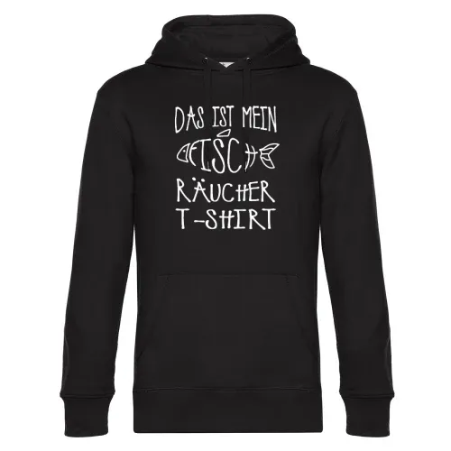Angeln Fisch Räuchern Räucherfisch Smoker Geschenk Hoodie Männer King Hooded