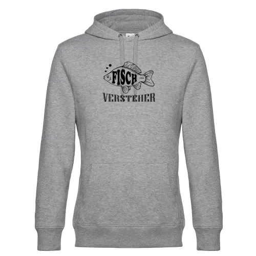 Angler Angeln Hobbyangler Fischversteher Geschenk Hoodie Männer King Hooded