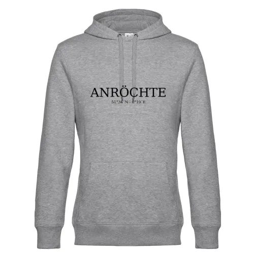 Anröchte Koordinaten Hoodie Männer King Hooded