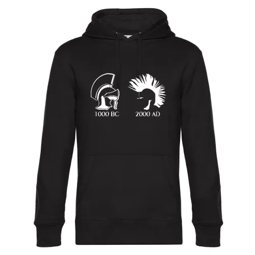 Antike vs Punk Männer Hoodie