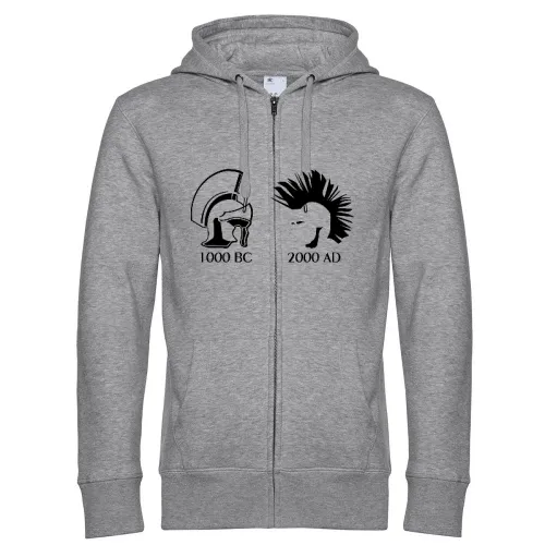 Antike vs Punk Männer Hoodie