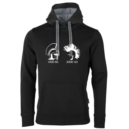 Antike vs Punk Männer Hoodie