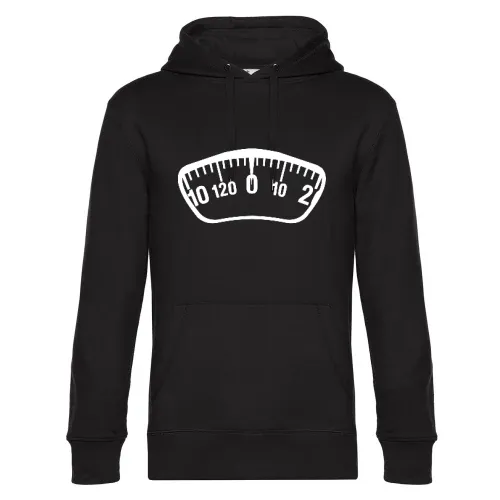 Anzeige einer Waage Männer Hoodie