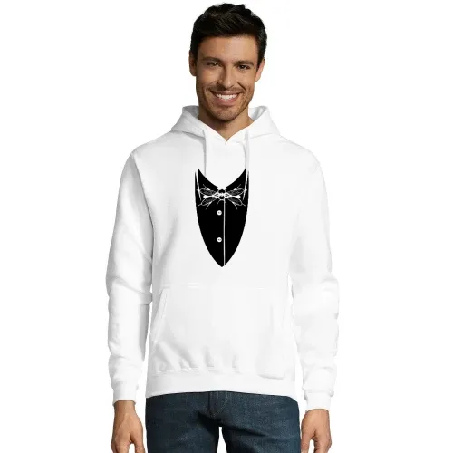 Anzug Hemd mit Stubenfliege Hoodie Männer Snake