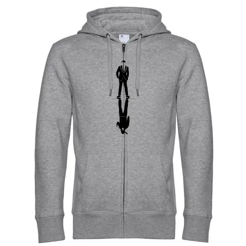 Anzugträger vs Schläger Männer Hoodie