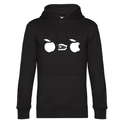 Apfel Gebiss Evolution Männer Hoodie