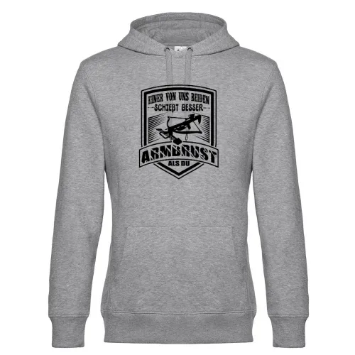 Armbrust Bogenschießen Besser Als Du Bogensport Männer Hoodie