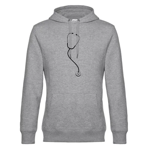 Arzt Stethoskop Männer Hoodie