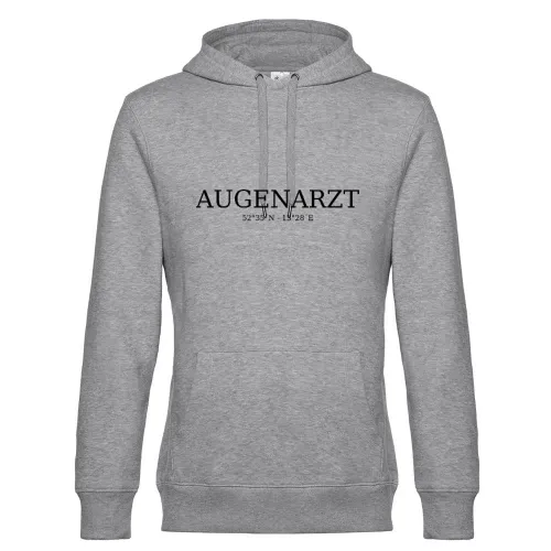 Augenarzt Koordinaten Männer Hoodie