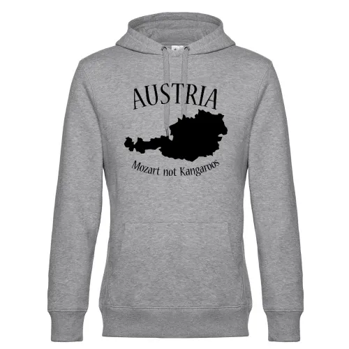 Austria Mozart not Kangaroos Hoodie Männer King Hooded
