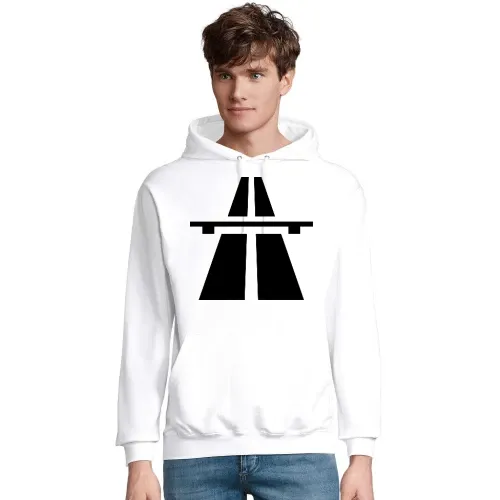 Autobahn Symbol Männer Hoodie