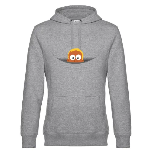 Babykopf aus Kängurubeutel Hoodie Männer King Hooded