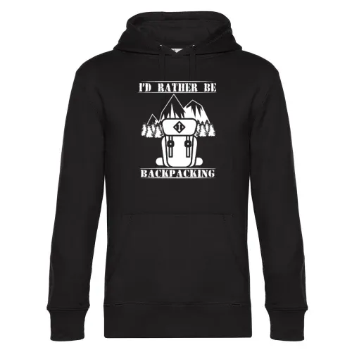 Backpacking Backpacker Reisender Hoodie Männer King Hooded