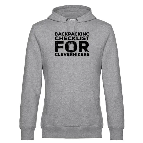 Backpacking Packliste Hoodie Männer King Hooded