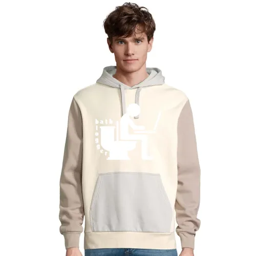 Bad Blogger auf Toilette Männer Hoodie