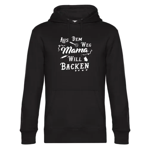 Bäcker Mutti - Aus Dem Weg Mama Will Backen Hoodie Männer King Hooded