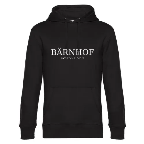 Bärnhof Koordinaten Hoodie Männer King Hooded