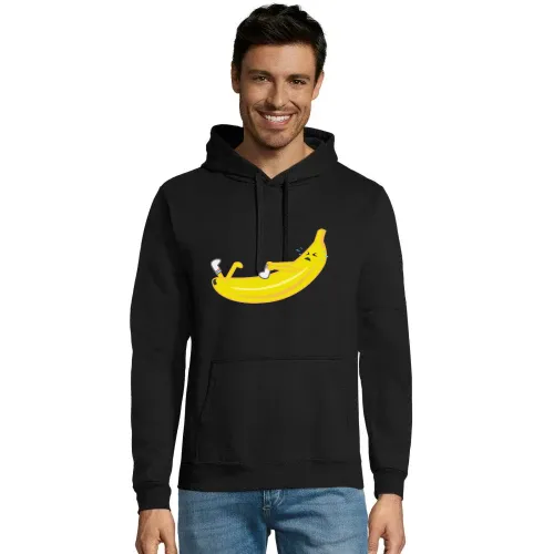 Banane und ihre Socken Männer Hoodie Banane und ihre Socken Hoodie