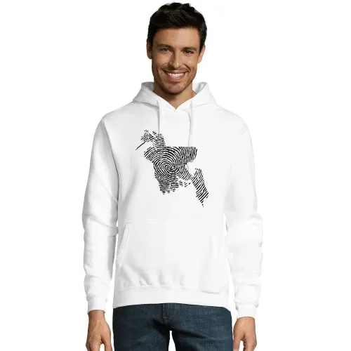 Bangladesch Fingerabdruck Hoodie