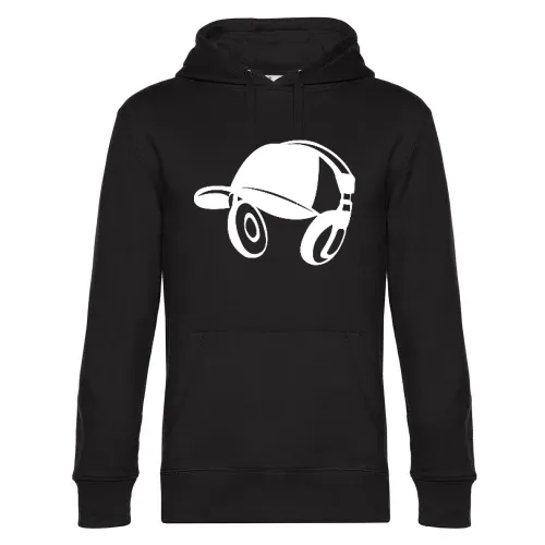 Basecap mit Kopfhörer Männer Hoodie