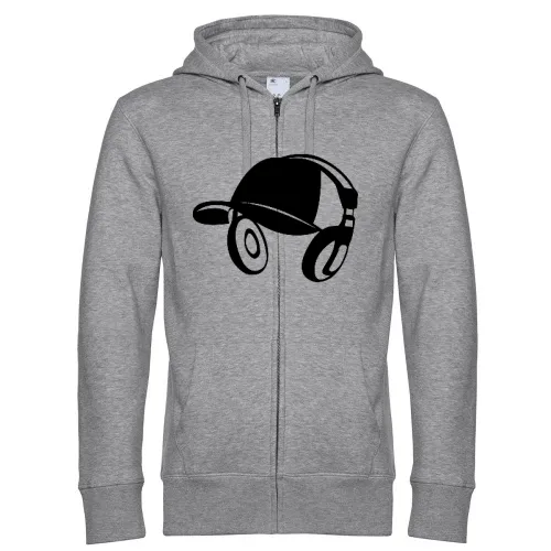 Basecap mit Kopfhörer Männer Hoodie