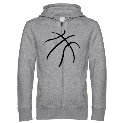 Basketball Striche Männer Hoodie