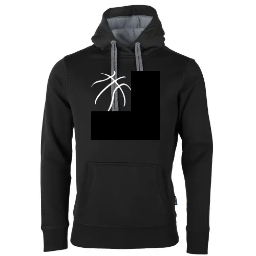 Basketball Striche Männer Hoodie