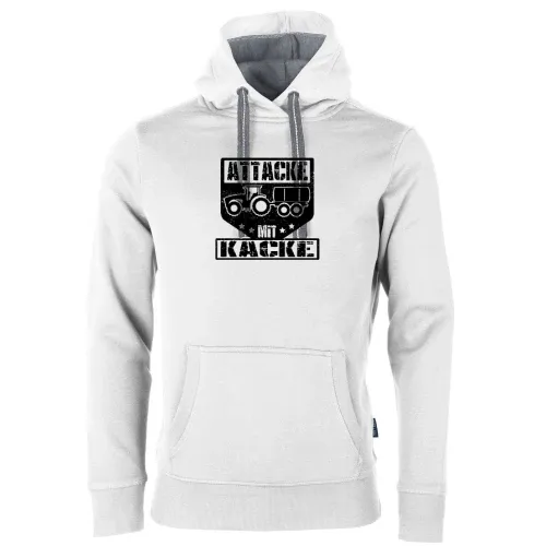Bauer Landwirt Feldarbeit Gülle Attacke Mit Kacke Männer Hoodie