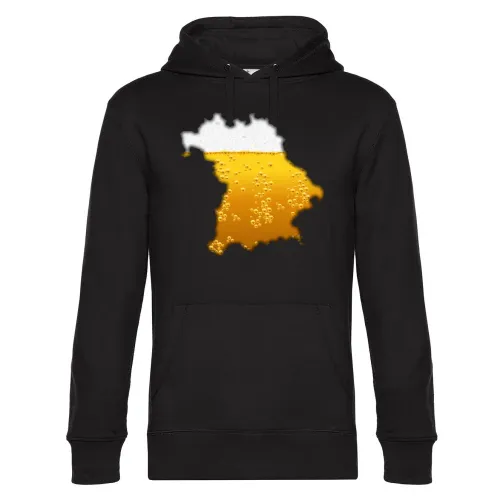 Bayern mit Bier Hoodie Männer King Hooded