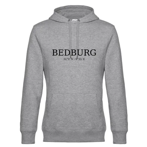 Bedburg Koordinaten Hoodie Männer King Hooded