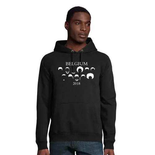Belgien 2018 Fussball Hoodie Männer Stellar Bio