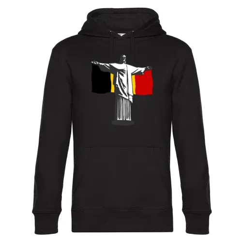 Belgien Jesus in Rio Shirt Hoodie Männer King Hooded