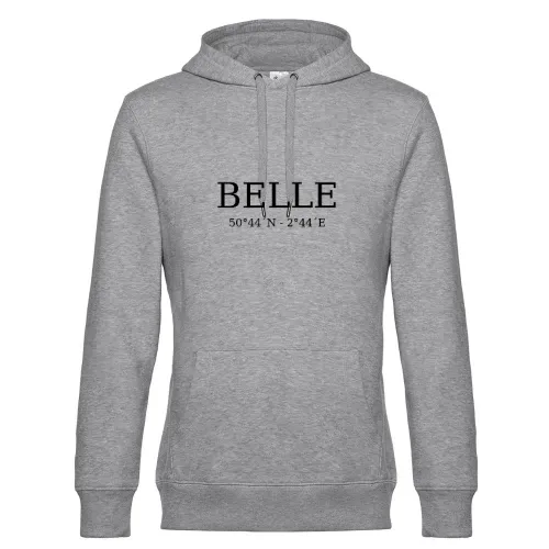Belle Koordinaten Hoodie Männer King Hooded