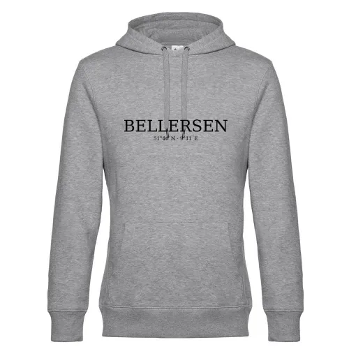 Bellersen Koordinaten Hoodie Männer King Hooded