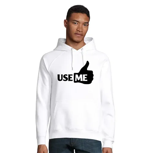 benutz mich mit like Daumen Männer Hoodie
