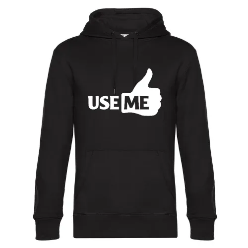 benutz mich mit like Daumen Männer Hoodie