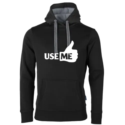 benutz mich mit like Daumen Männer Hoodie