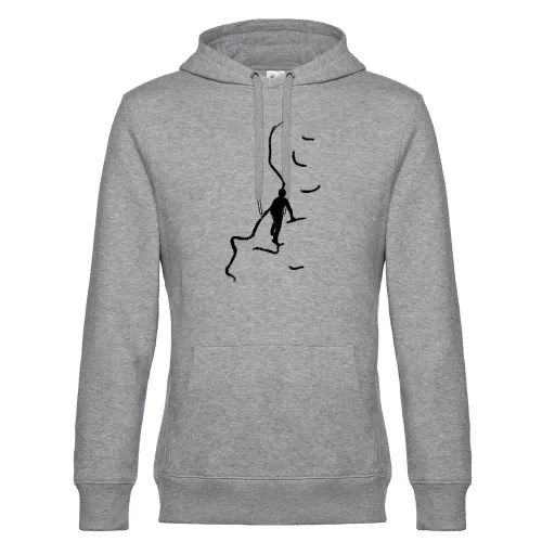 Berg besteigen Hoodie Männer King Hooded