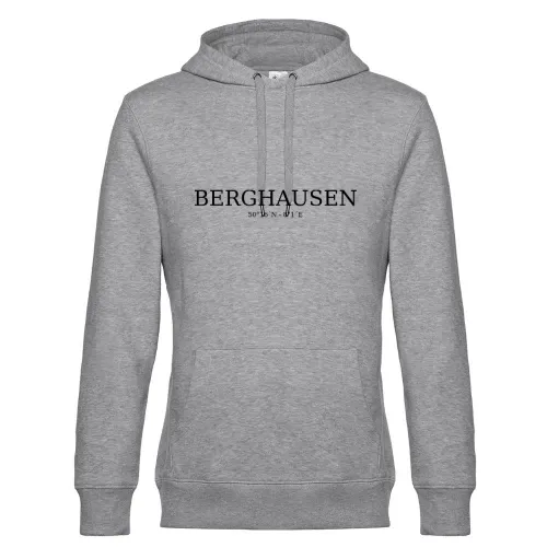 Berghausen Koordinaten Hoodie Männer King Hooded