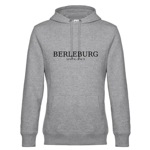 Berleburg Koordinaten Hoodie Männer King Hooded
