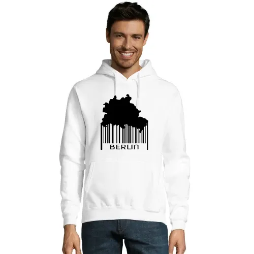 Berlin Barcode Berliner Strichcode Farbe wählbar Hoodie