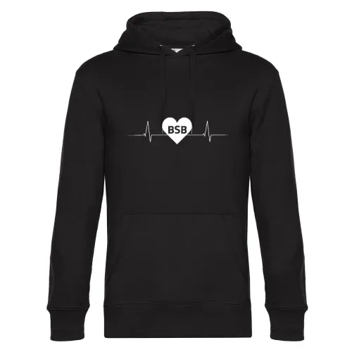 Bersenbrück BSB Nummernschild Herzschlag Hoodie Männer King Hooded
