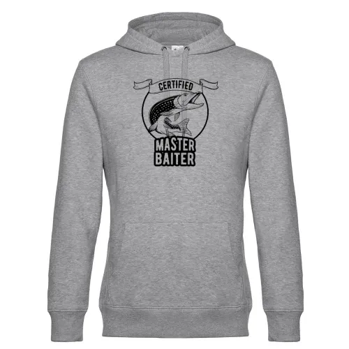 Bescheinigter Köder Meister Hoodie Männer King Hooded