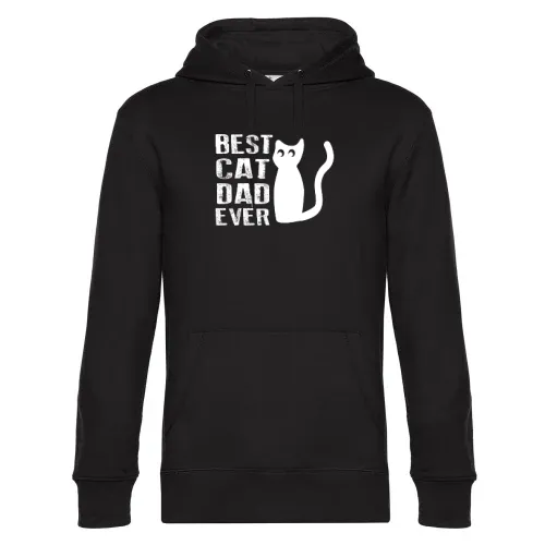 Best Cat Dad Ever Katzenliebhaber Männer Hoodie Männer King Hooded