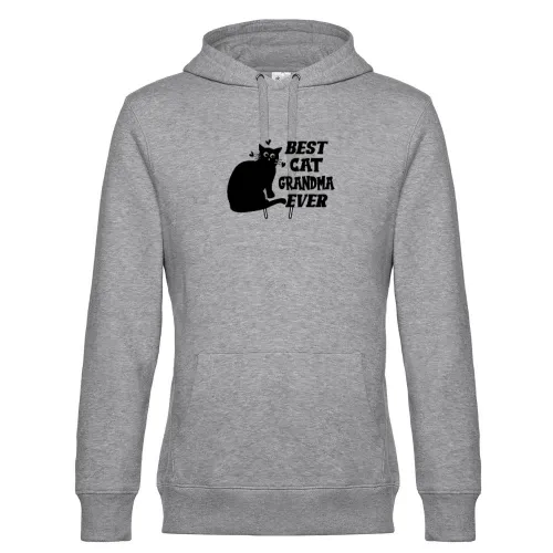 Best Cat Grandma Ever Oma liebt Katzen Hoodie Männer King Hooded
