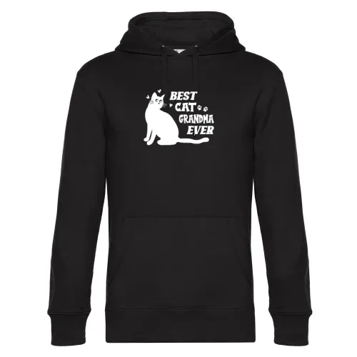 Best Cat Grandma Ever Oma liebt Katzen Hoodie Männer King Hooded