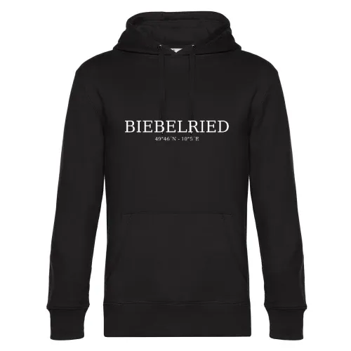 Biebelried Koordinaten Hoodie Männer King Hooded