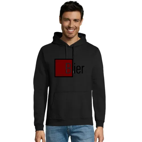 Bier Element Hoodie Männer Snake