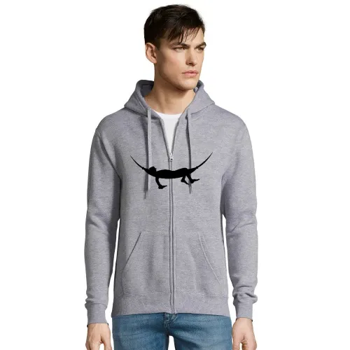 Bier trinken in Hängematte Männer Hoodie