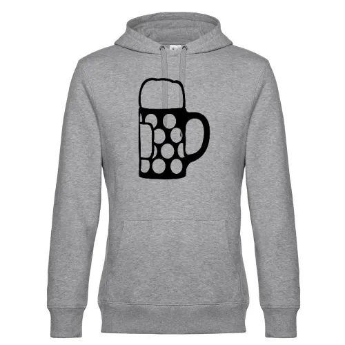 Bierkrug Männer Hoodie